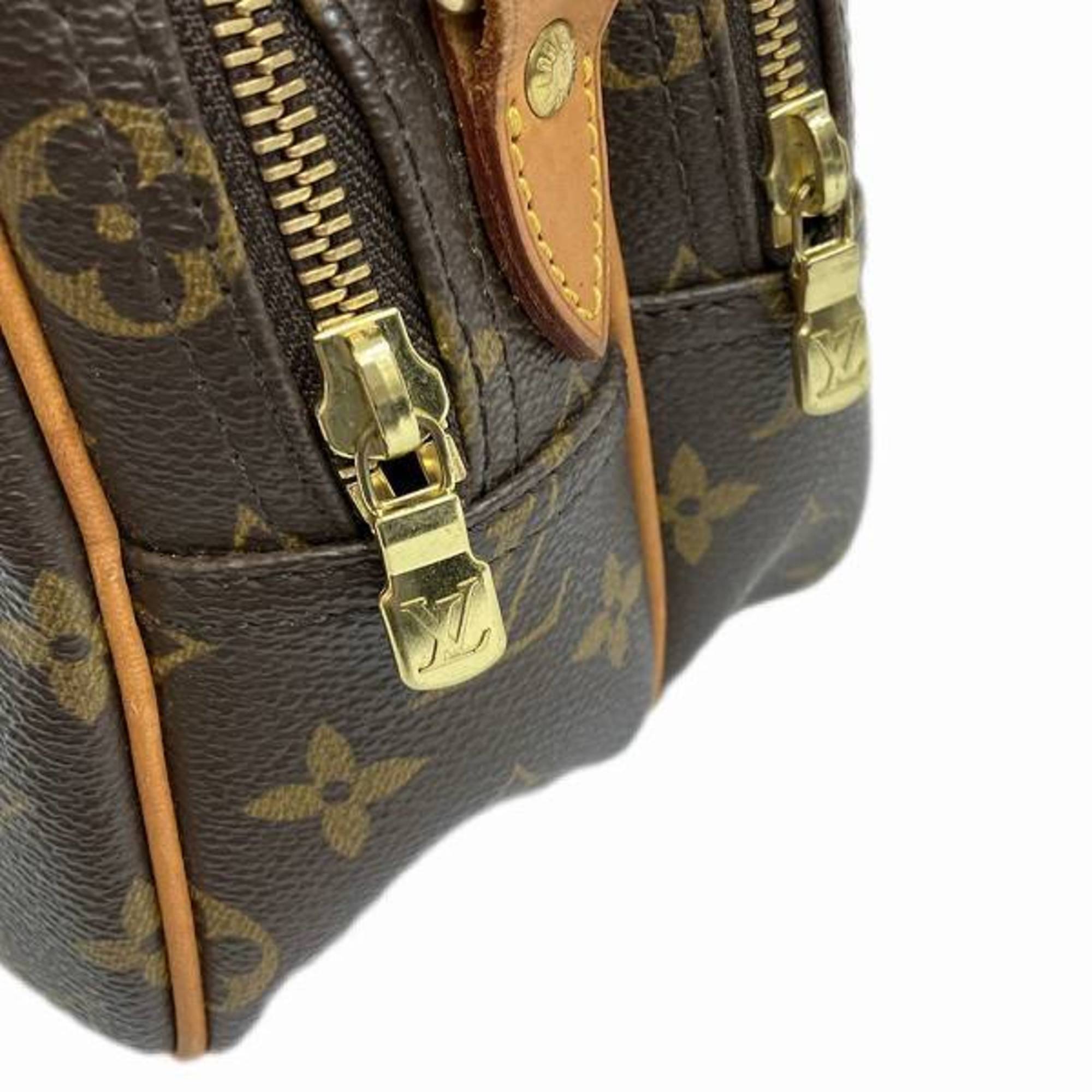 Louis Vuitton M45254 Women's Shoulder Bag Brown