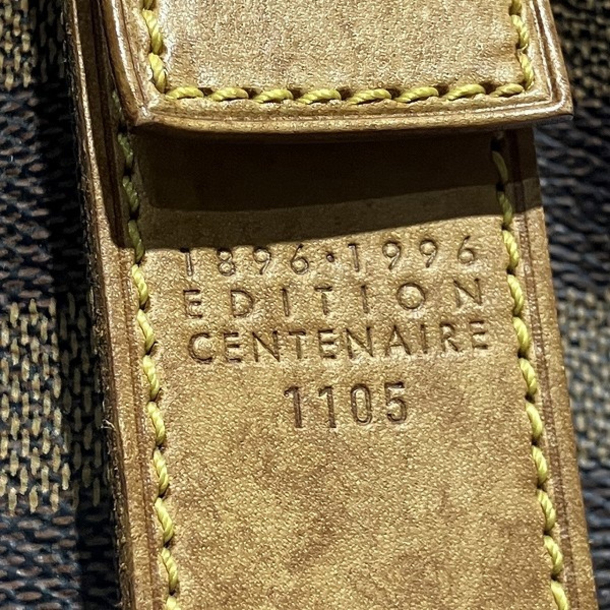 Louis Vuitton Damier Colombine 100th Anniversary Limited Model N99037 Bag Tote Shoulder Ladies