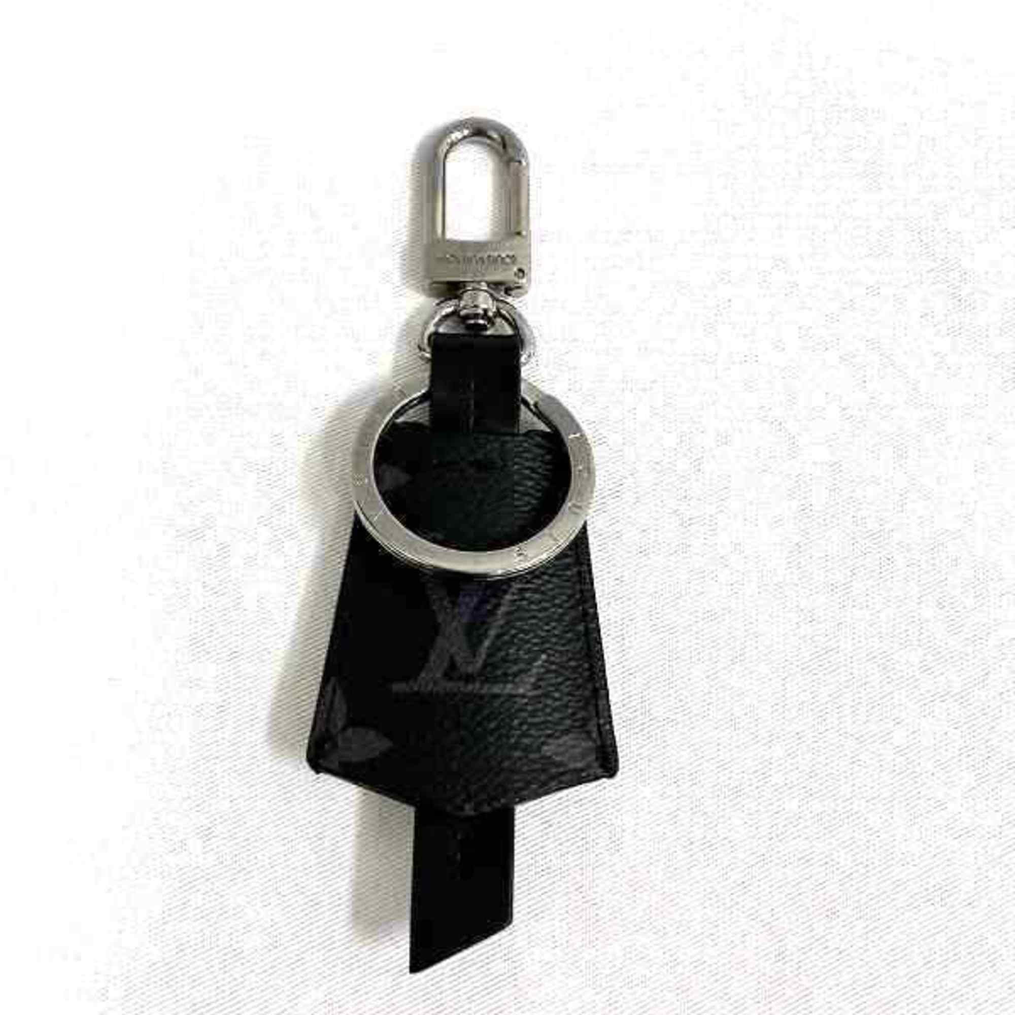 Louis Vuitton Monogram Eclipse Portocle Cloche M63620 Keychain Men's Women's Accessories