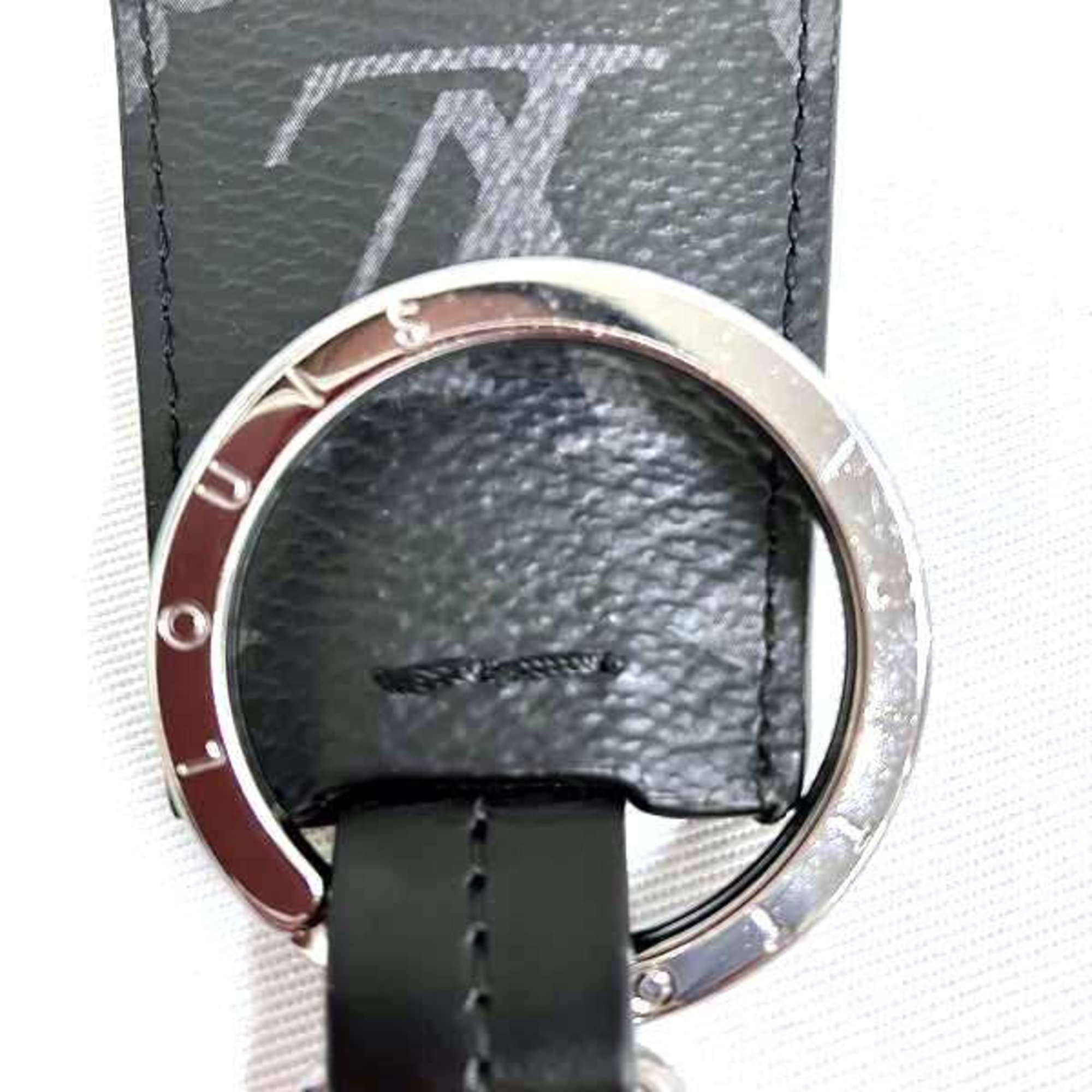 Louis Vuitton Monogram Eclipse Portocle Cloche M63620 Keychain Men's Women's Accessories