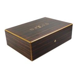 LOUIS VUITTON Cigar Case Coffret 75 Humidor Wood Brown Unisex M58560