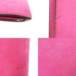 Hermes Notebook Cover Leather Magenta Ladies