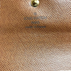 Louis Vuitton Monogram Porte Tresor Etuit Chequier M61200 Wallet Trifold Men's Women's