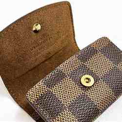 Louis Vuitton Damier Bouton de Manchette Fleur M64681 Cufflinks Case Men's Accessories