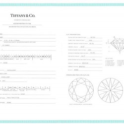 Tiffany Solitaire PT950 Ring Diamond 0.27 VS1 Certificate of Authenticity Total Weight Approx. 3.6g Jewelry