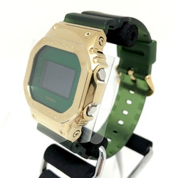 CASIO Casio G-SHOCK Watch GM-5600CL-3JF CLASSY OFF-ROAD Metal Cover Rubber Square Face Digital Quartz Gold Green Skeleton ITO8KV66EAC2