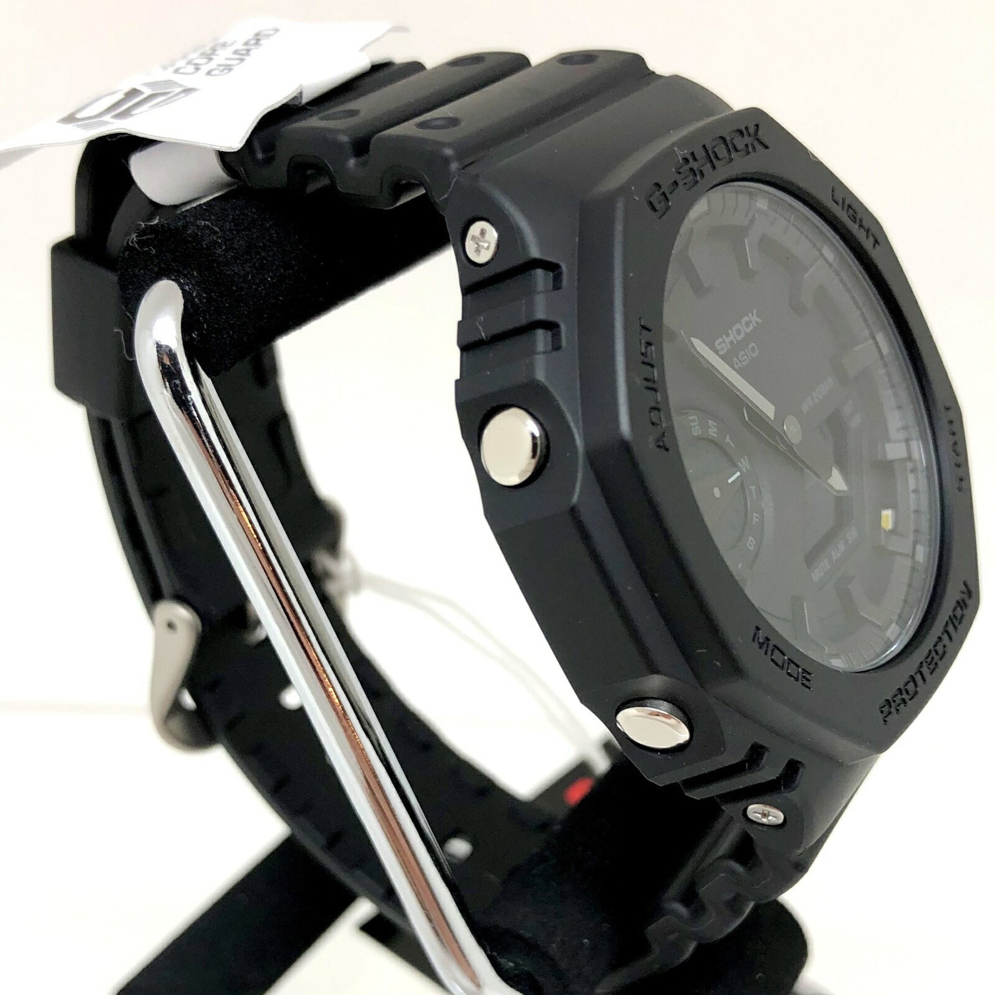 CASIO Casio G-SHOCK Watch GA-2100-1A1JF Octagonal Form All Black Ana-Digi Digi Ana Quartz Men's IT51IAAQVEV8