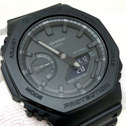 CASIO Casio G-SHOCK Watch GA-2100-1A1JF Octagonal Form All Black Ana-Digi Digi Ana Quartz Men's IT51IAAQVEV8