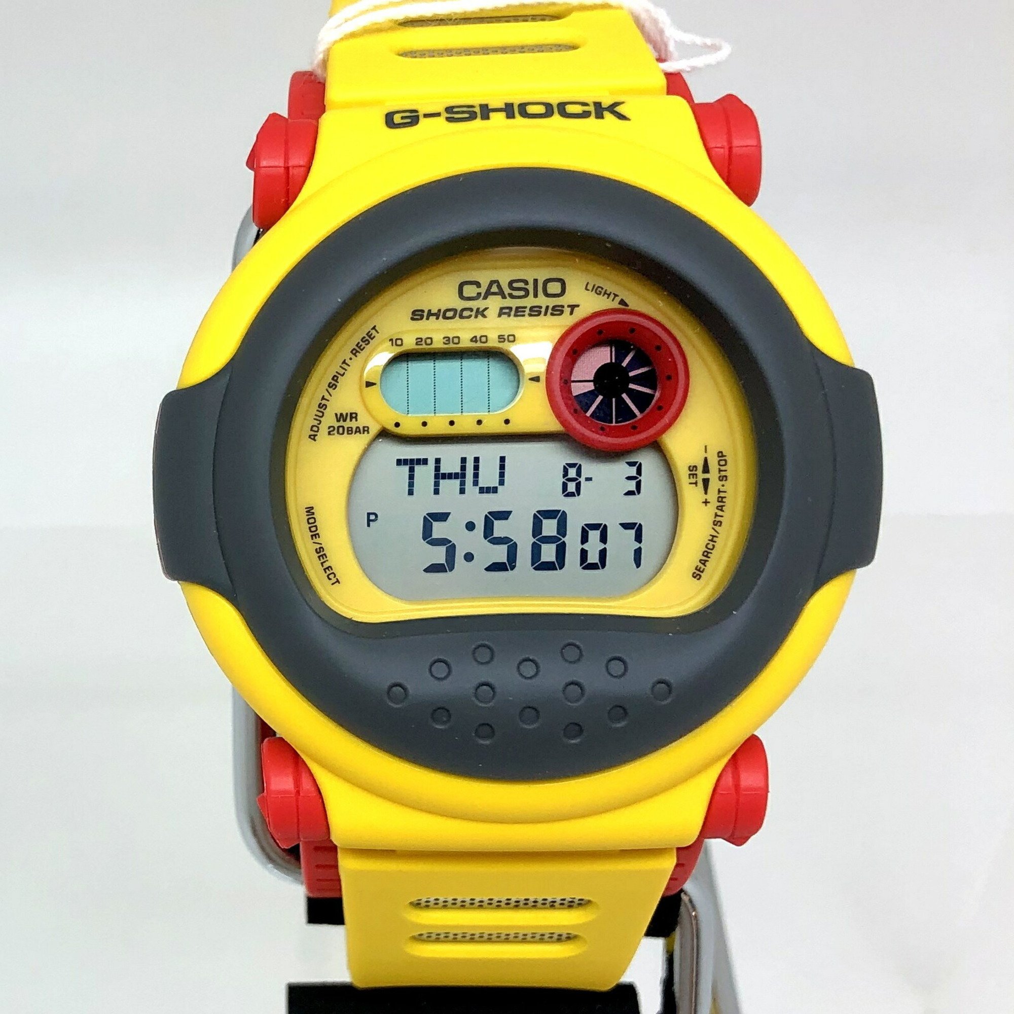 CASIO Casio G-SHOCK Watch G-001-9JF NEXAX Reprint Jason Advance Line Capsule Tough Yellow Gray Red Eye Digital Quartz IT2EE04HGILV