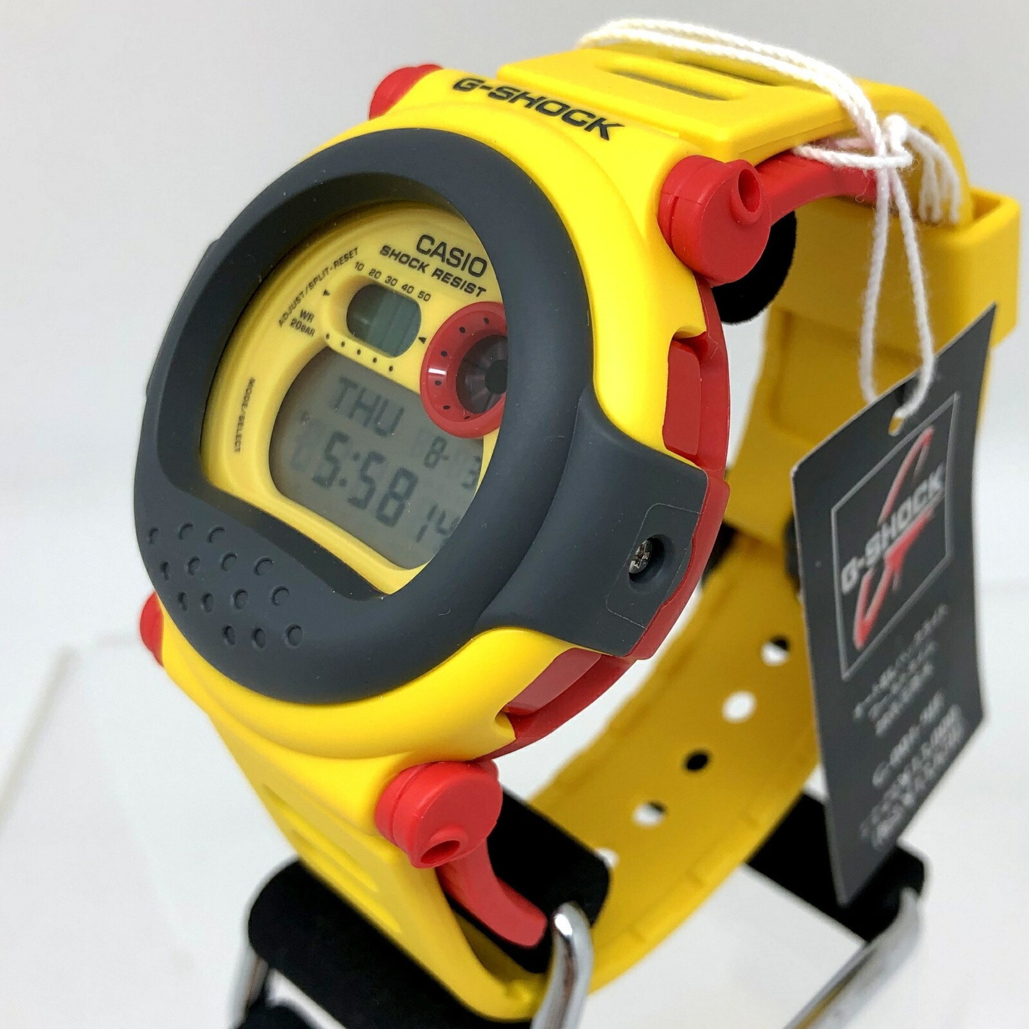 CASIO Casio G-SHOCK Watch G-001-9JF NEXAX Reprint Jason Advance Line Capsule Tough Yellow Gray Red Eye Digital Quartz IT2EE04HGILV