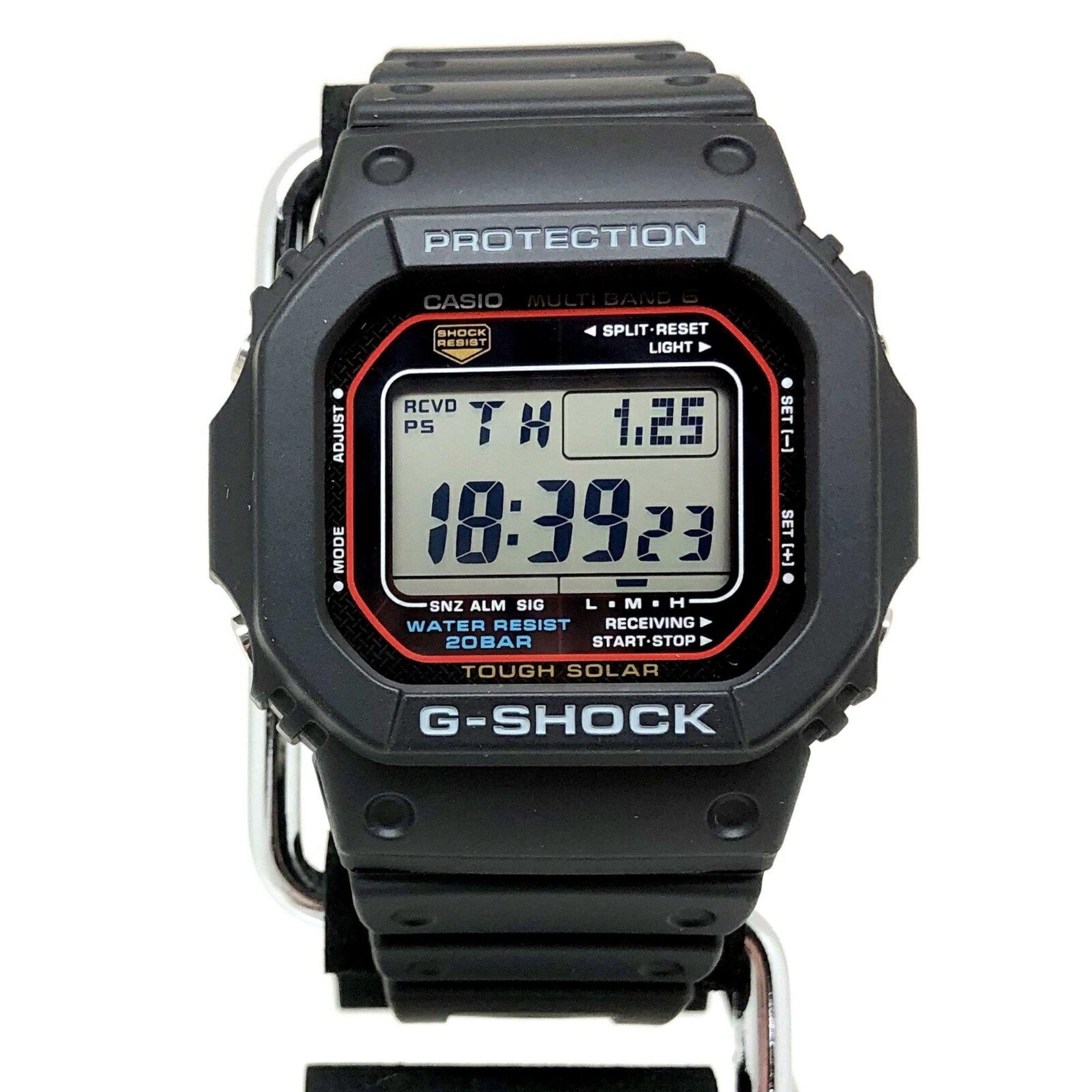 CASIO Casio G-SHOCK Watch GW-M5610U-1JF Radio Solar Square Face Black Digital Men's ITBPRQAQ8I4G