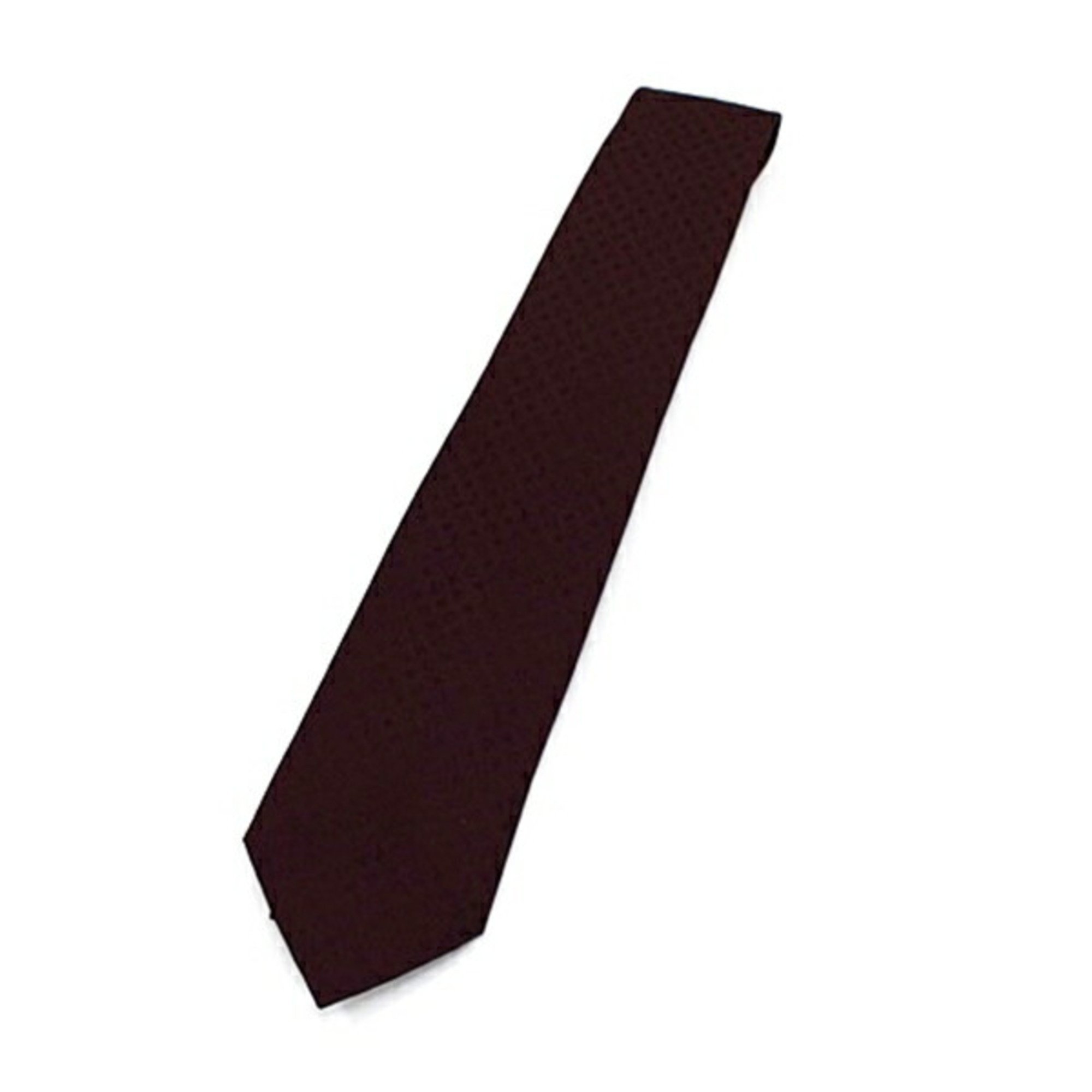 LOUIS VUITTON Silk Necktie Narrow Tie Men's Vuitton LV Slim