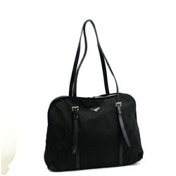 PRADA Nylon Tote Bag x Leather NERO (Black) Ladies