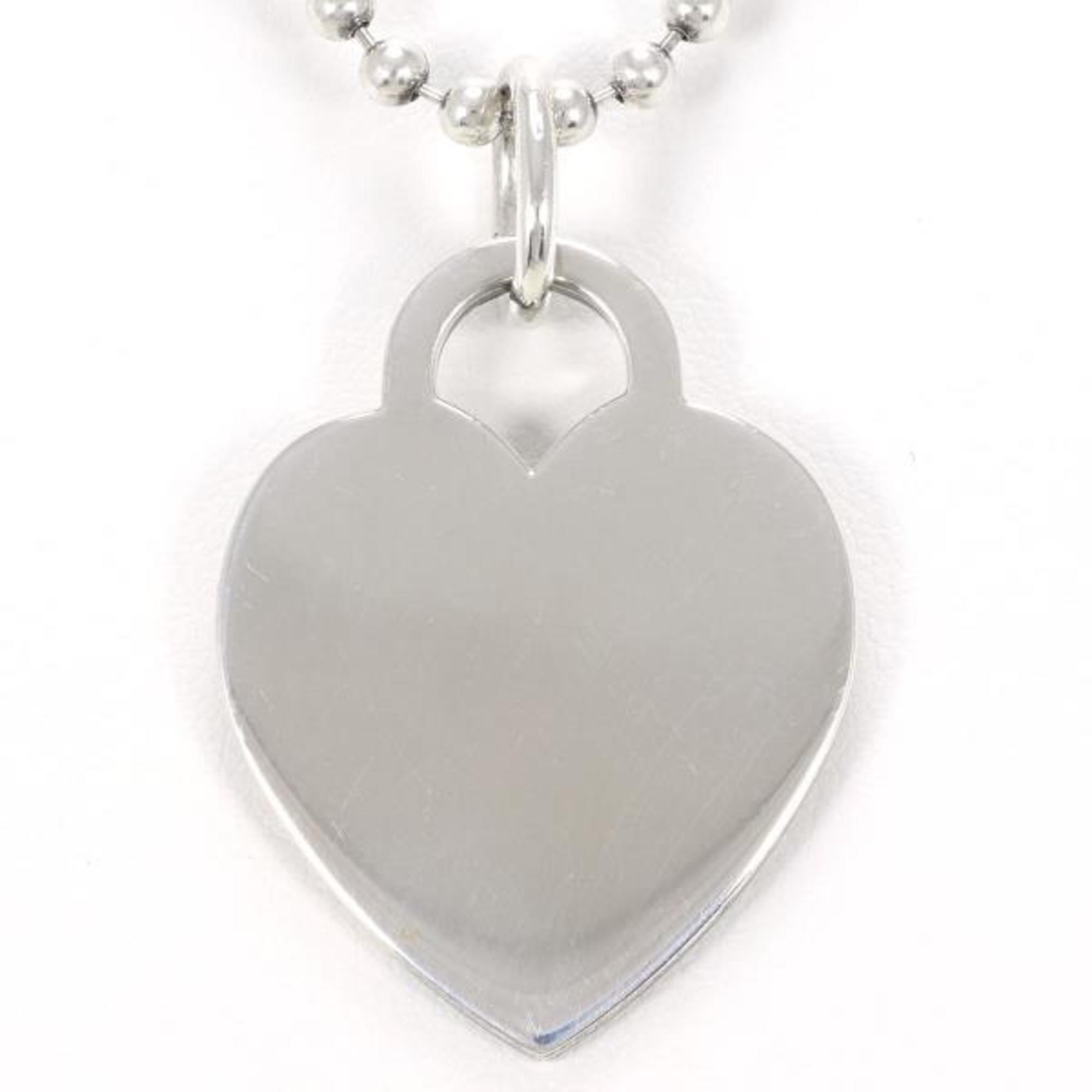 Tiffany Return to Heart Silver Necklace Total Weight Approx. 23.1g 87cm Jewelry