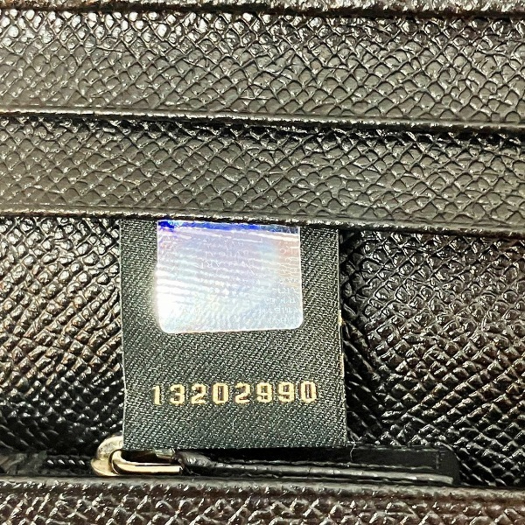Bulgari BVLGARI 25752 Leather Bifold Wallet Men's Women's