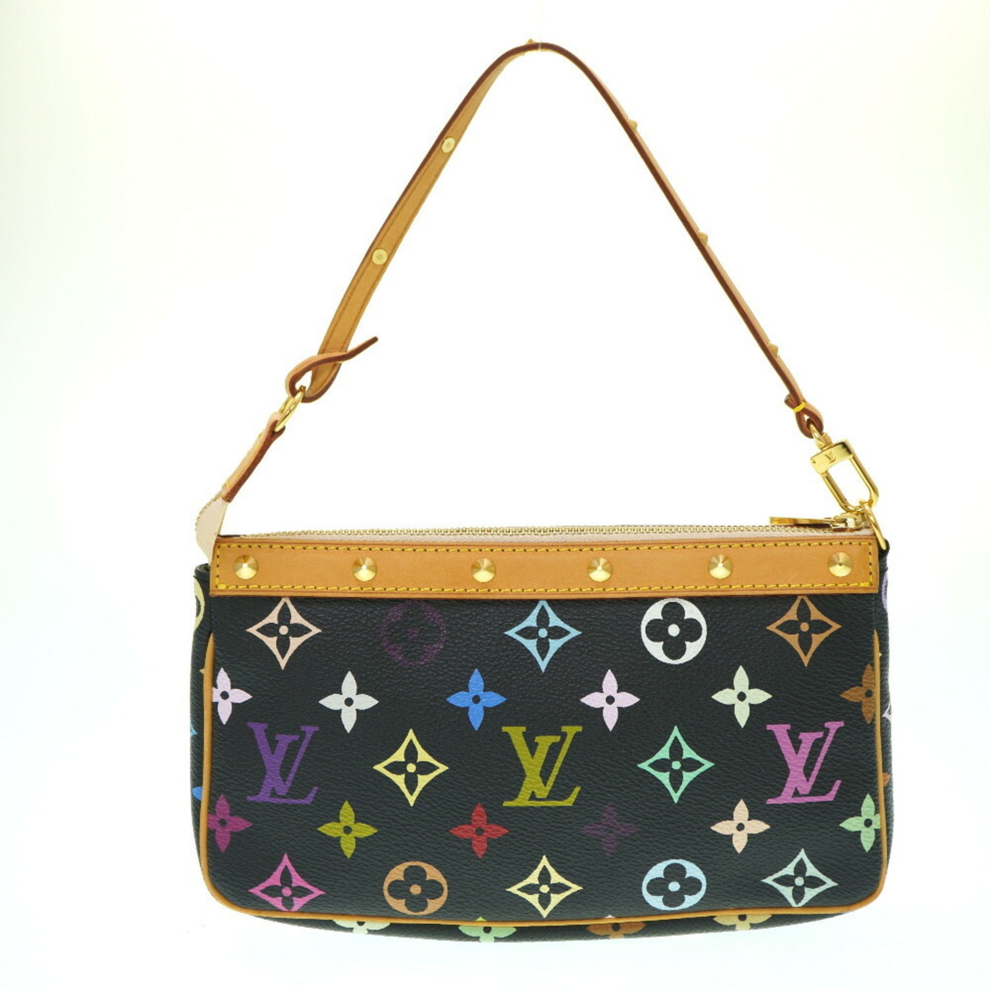 Louis Vuitton Monogram Multicolor Accessoire Pouch M92648 Noir Black 0069LOUIS VUITTON 6A0069IEB6