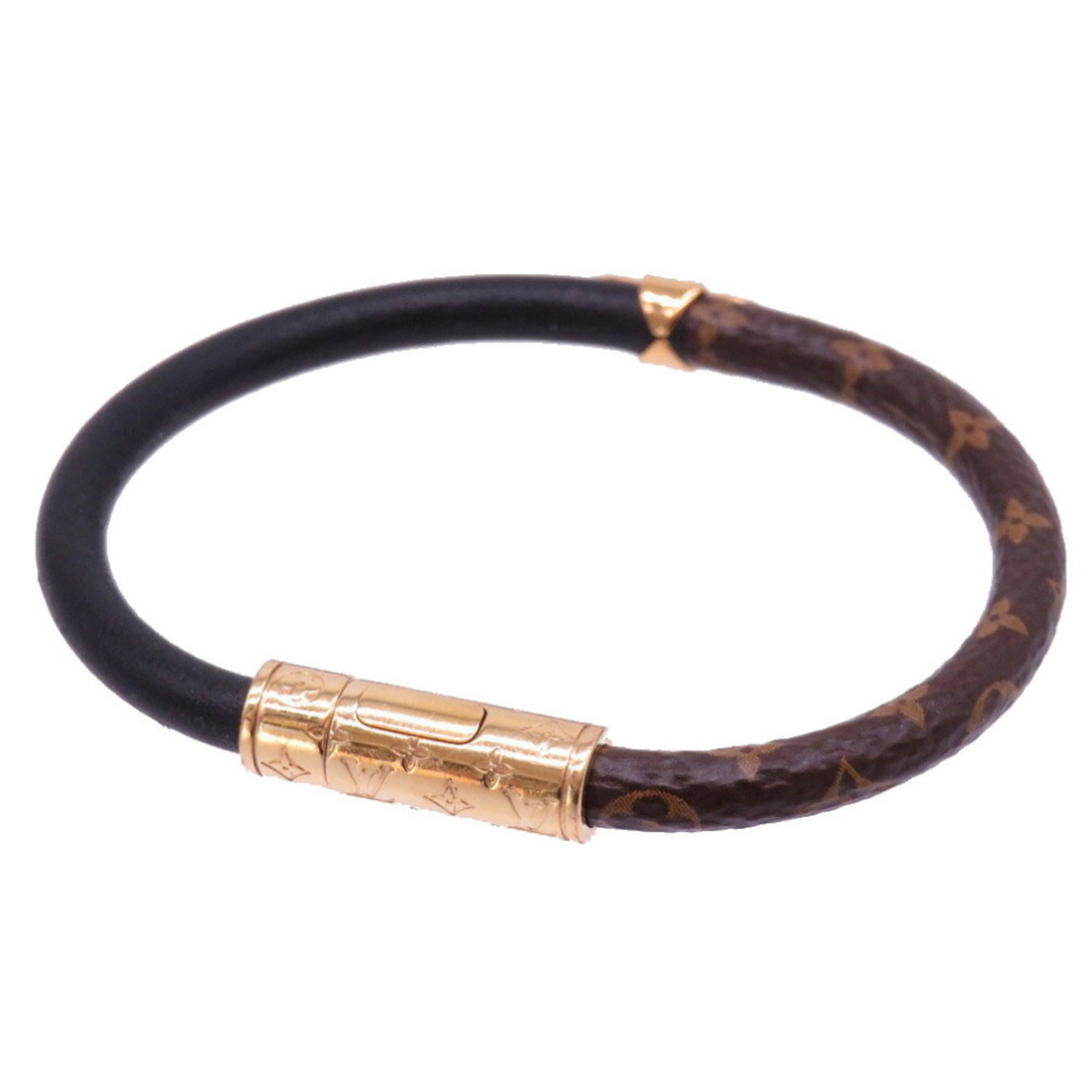 Louis Vuitton Bracelet Daily Confidential Monogram M6431F 0087 LOUIS VUITTON 6A0087IS5