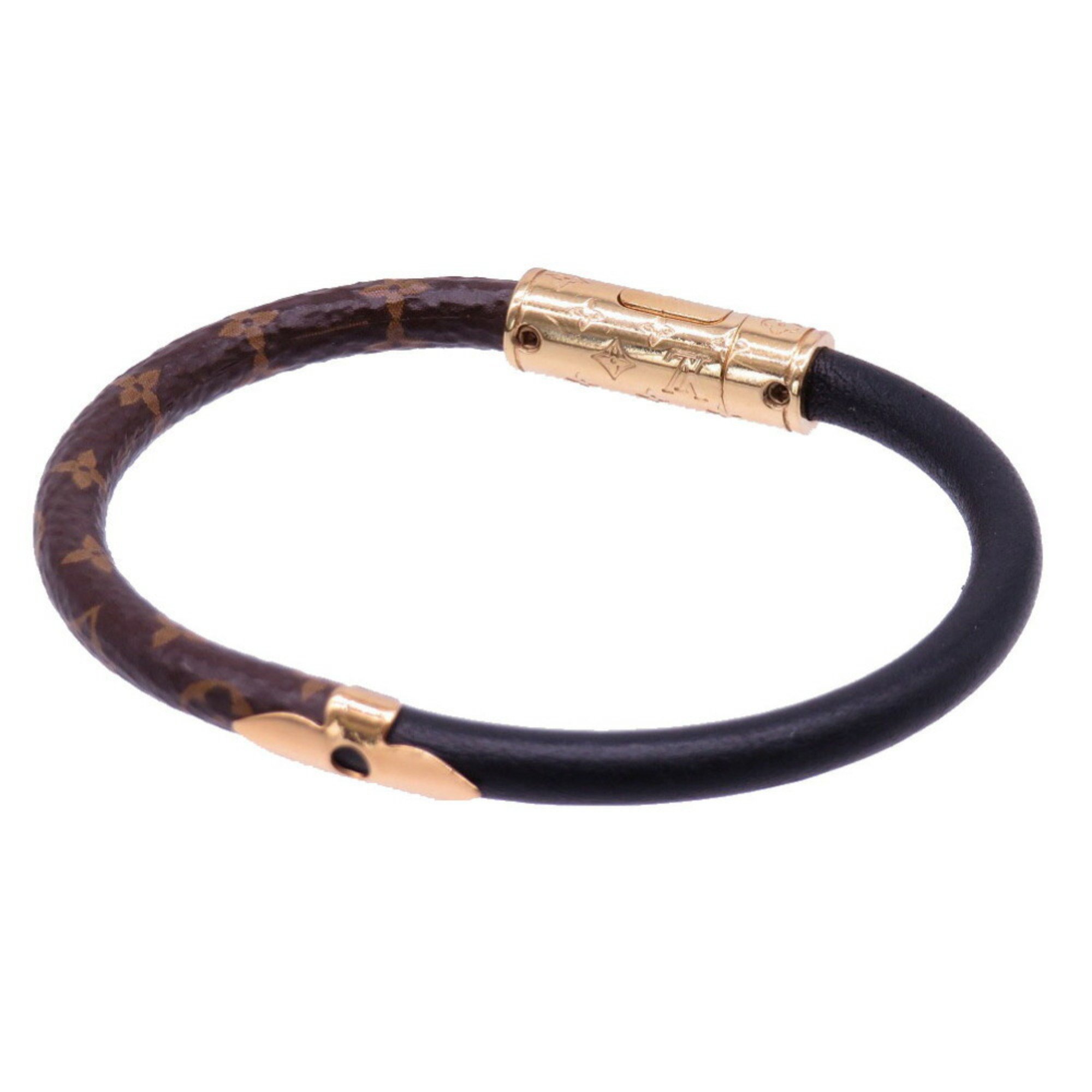 Louis Vuitton Bracelet Daily Confidential Monogram M6431F 0087 LOUIS VUITTON 6A0087IS5