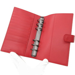Bottega Veneta Intrecciato Leather Red Notebook Agenda 0003BOTTEGA VENETA 6B0003ZSZ5