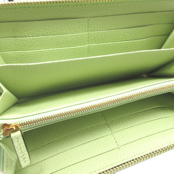 Gucci 658691 Leather Light Green Round Long Wallet 0142GUCCI