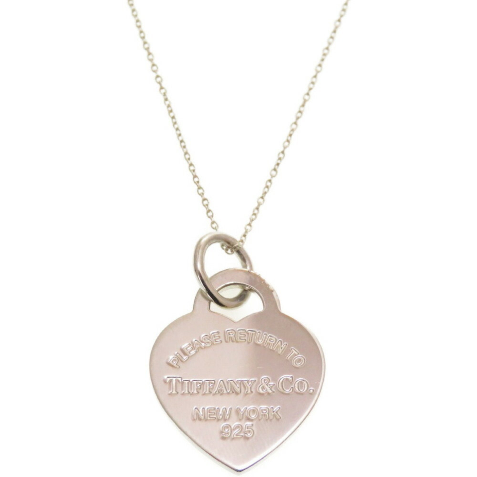 Tiffany Heart Tag Medium Return to Necklace Silver 925 0080 TIFFANY&Co.