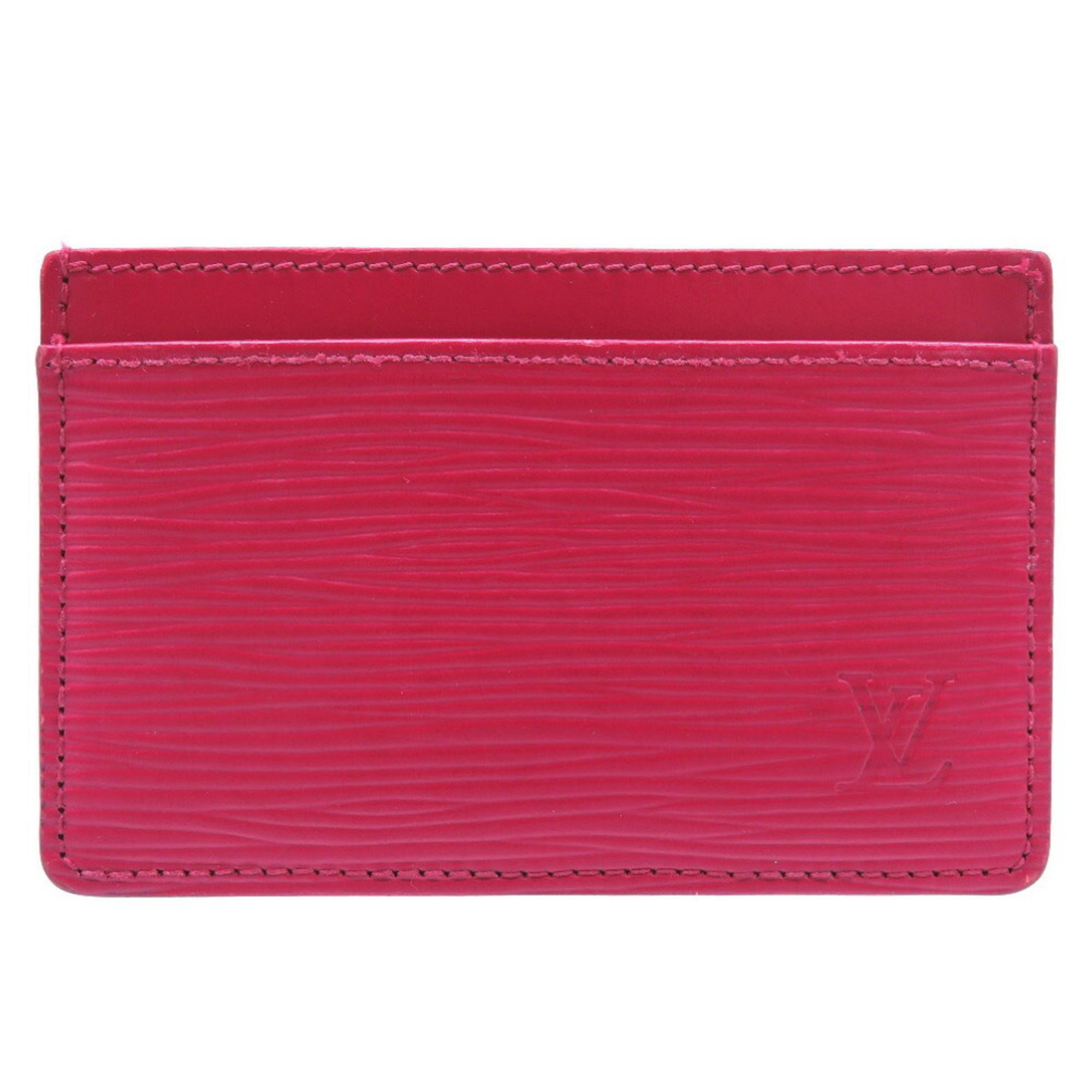 Louis Vuitton Portocart Sample Epi Fuchsia M60327 Card Case 0190 LOUIS VUITTON