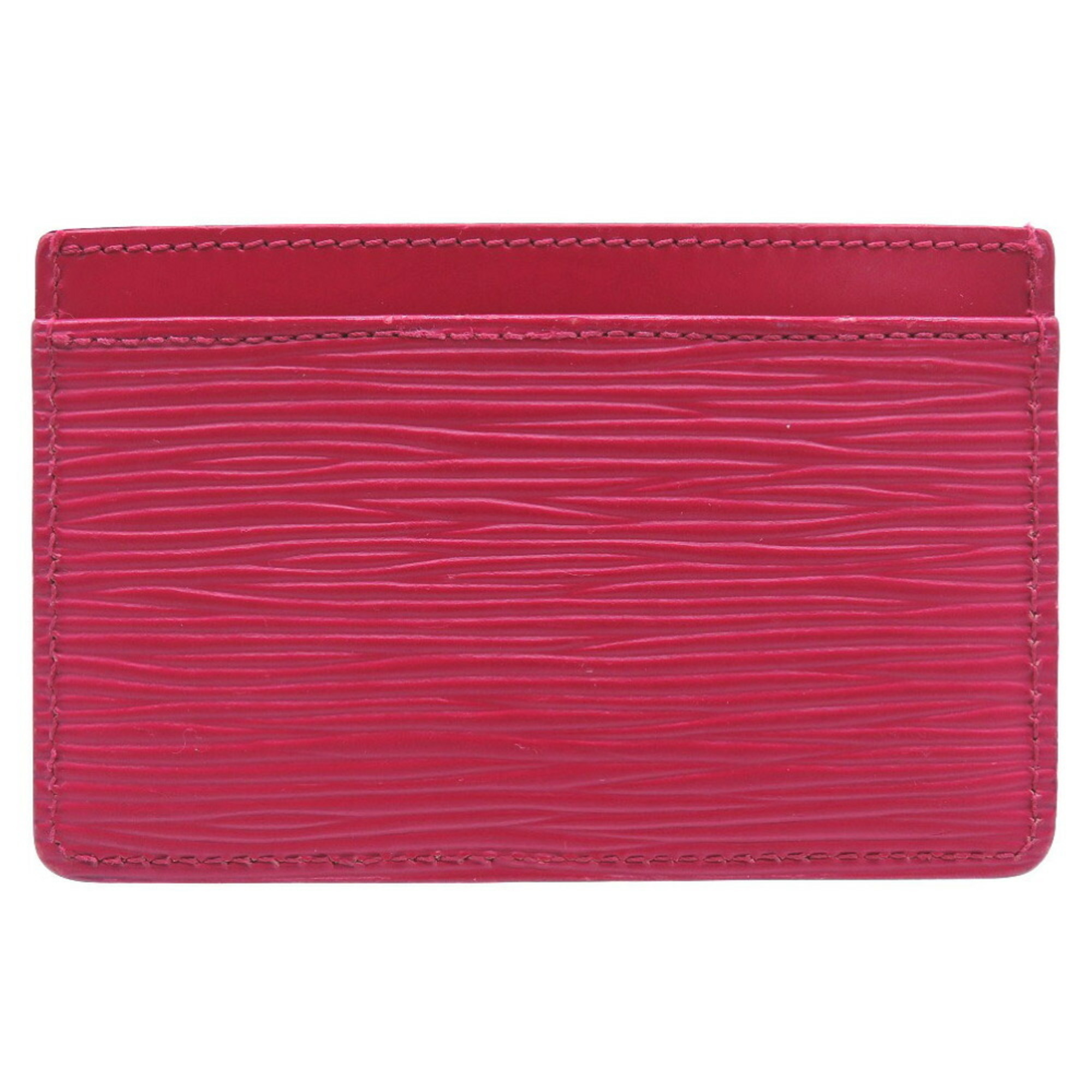 Louis Vuitton Portocart Sample Epi Fuchsia M60327 Card Case 0190 LOUIS VUITTON