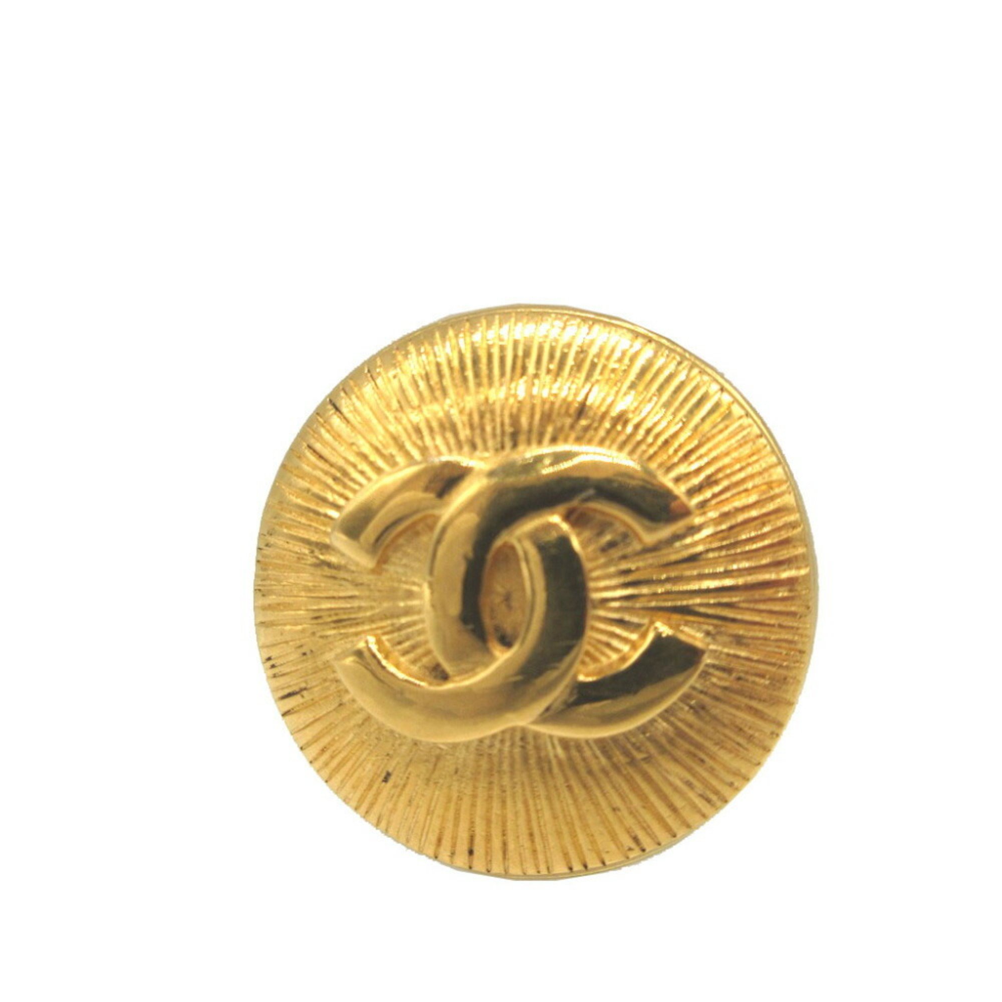 Chanel Cocomark Metal Gold Brooch 0113CHANEL