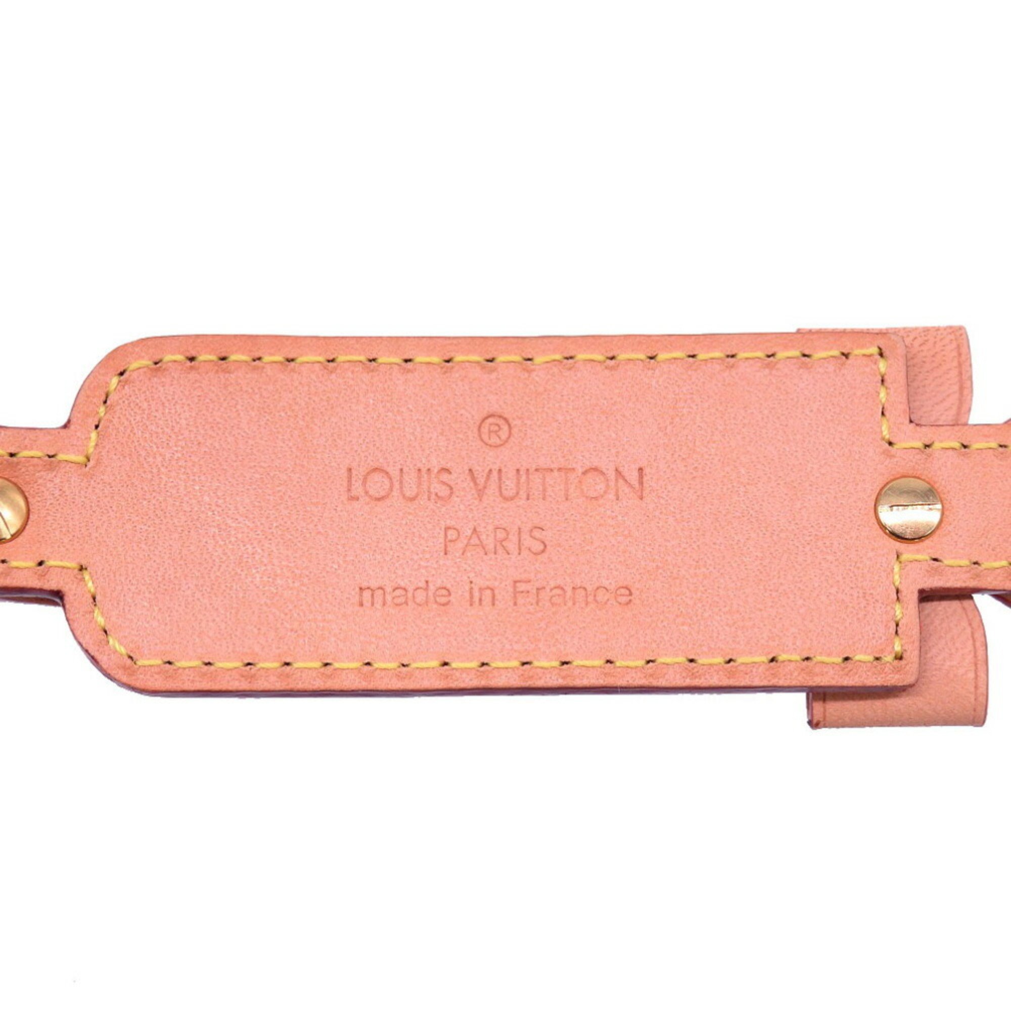 Louis Vuitton Bracelet Porte Address Monogram Multicolor Noir M92599 Black 0047 LOUIS VUITTON 6A0047IEZ5