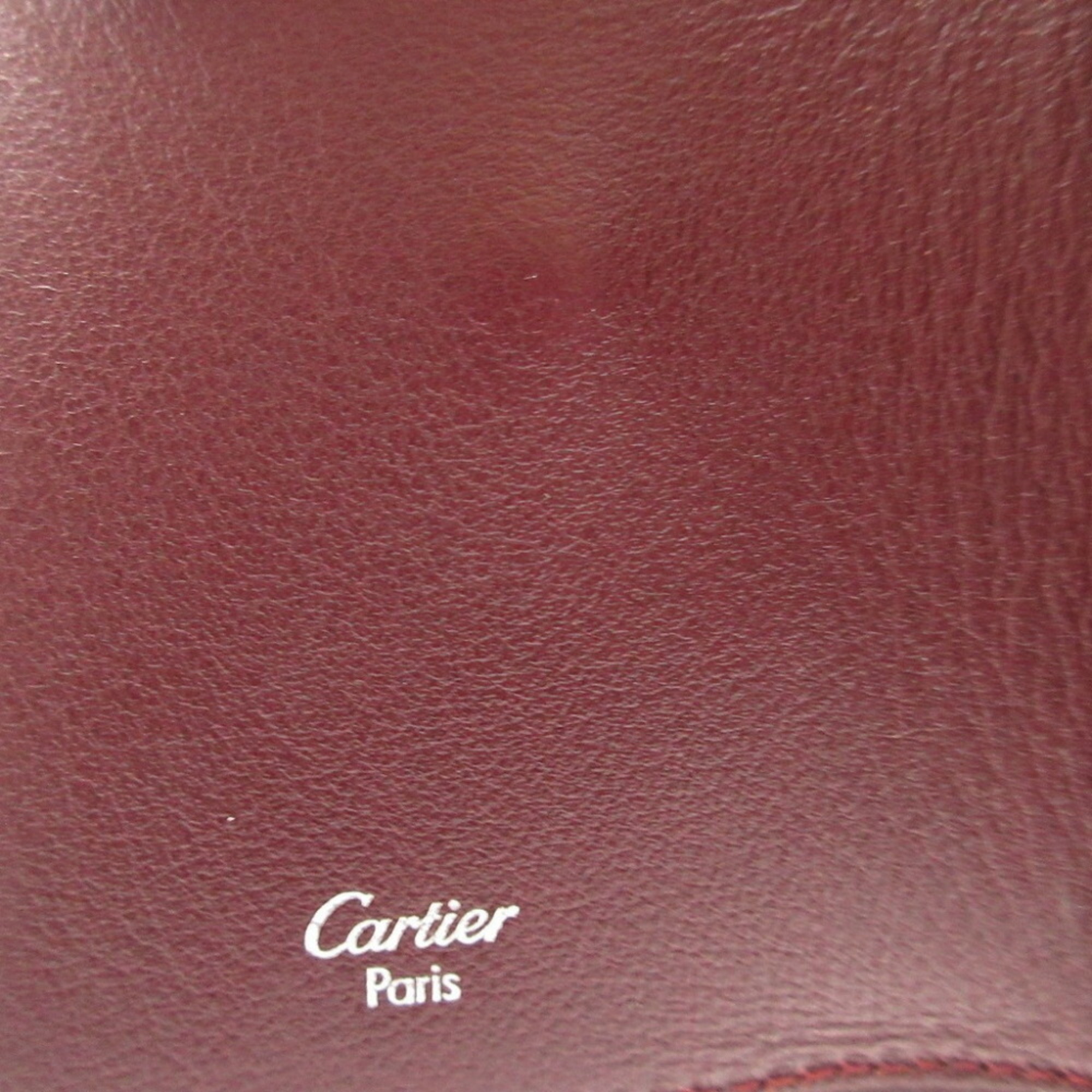Cartier Santos Leather Black 6 Row Key Case 0007Cartier 6B0007ISI5
