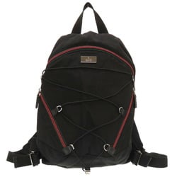 Gucci Webbing Line Canvas Black 122348 Rucksack Bag 0216 GUCCI Men's 5J0216AZ5