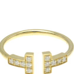Tiffany T Wire Ring Yellow Gold (18K) Fashion Diamond Band Ring Gold