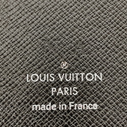 LOUIS VUITTON Portefeuil Brazza M32572 Long Wallet Taiga Black Men's