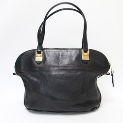 Chloé Chloe bag tote shoulder black leather ANGIE Angie