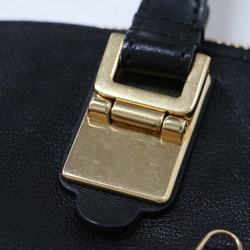 Chloé Chloe bag tote shoulder black leather ANGIE Angie