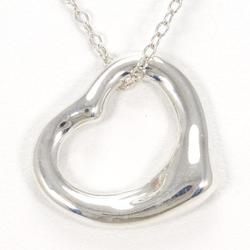 Tiffany Open Heart Silver Necklace Box Bag Total Weight Approx. 2.7g 40cm Jewelry