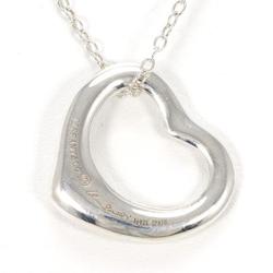 Tiffany Open Heart Silver Necklace Box Bag Total Weight Approx. 2.7g 40cm Jewelry