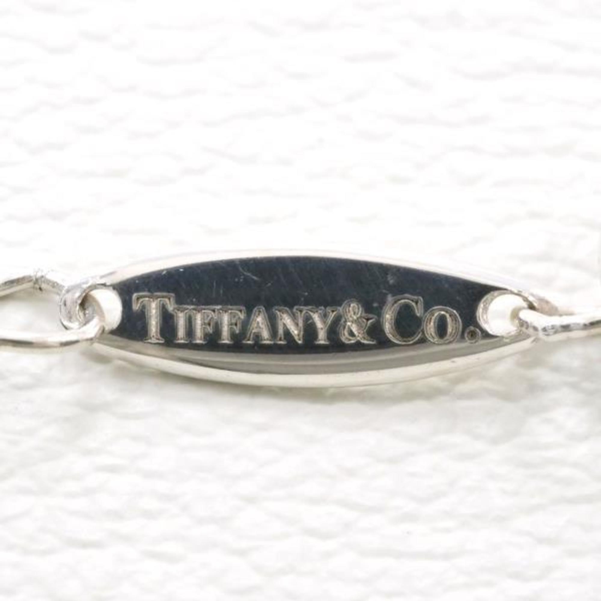 Tiffany Open Heart Silver Necklace Box Bag Total Weight Approx. 2.7g 40cm Jewelry