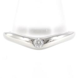 Bvlgari Corona PT950 Ring Diamond Total Weight Approx. 3.6g Jewelry