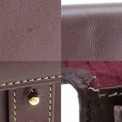 Cartier CARTIER Clutch bag Second Calf Bordeaux Belt fittings Unisex I111624030