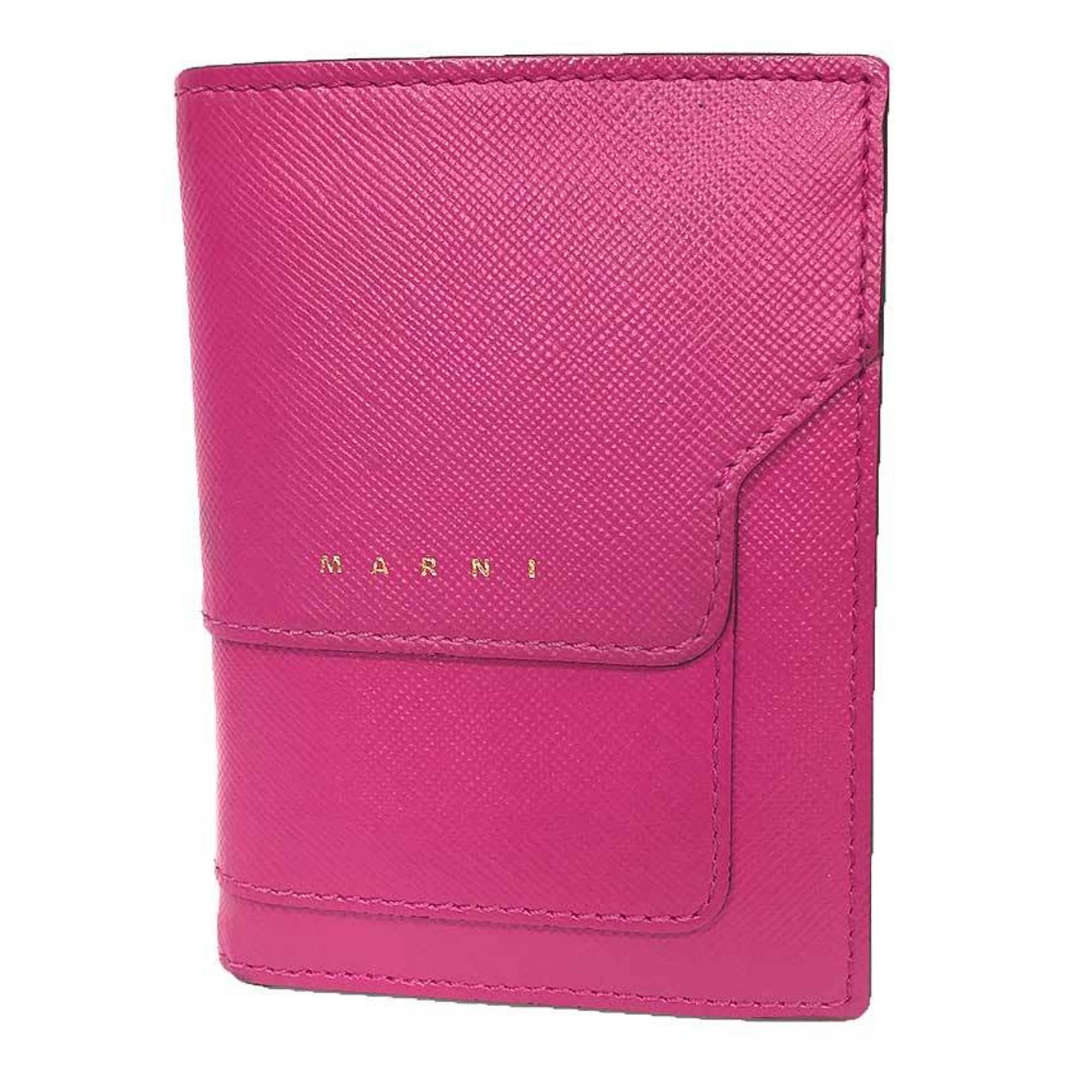 MARNI Marni Fold Wallet Bifold PFMOQ14U07 LV520 Z046M Pink aq9186