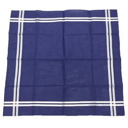 HERMES Handkerchief Bandana MOUCHOIR PARIS 068500G 12 100% Cotton MARINE Navy Pocket Square Neckerchief Hermes aq9407