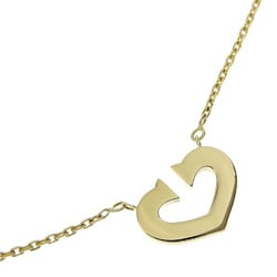 Cartier CARTIER C heart necklace K18 yellow gold approximately 7.1g ladies I222323017