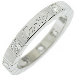 Cartier CARTIER Lanieres Ring K18 White Gold x Diamond Approx. 4.6g Women's I222323011