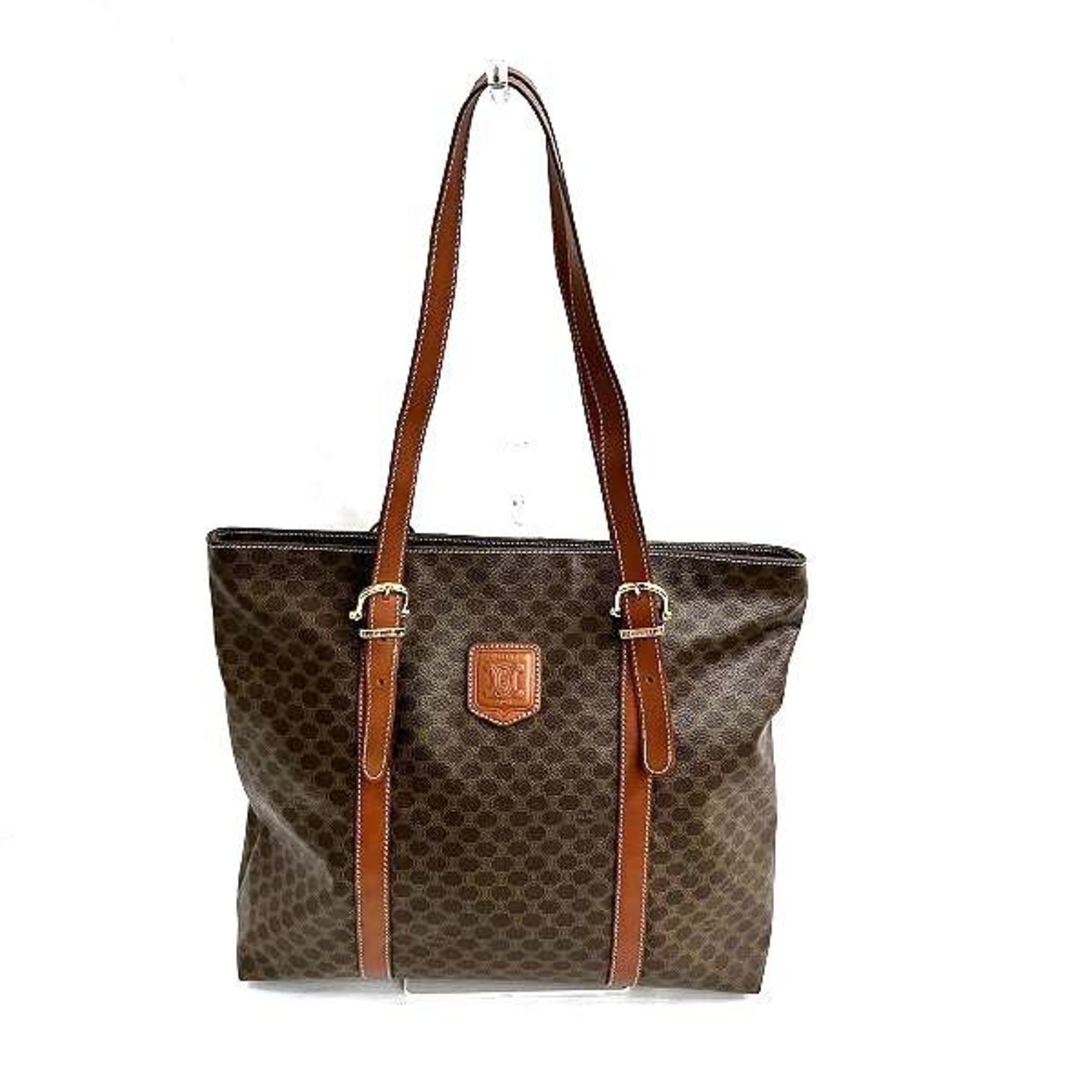 Celine Macadam DM97 2 Bag Shoulder Tote Ladies