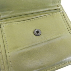 Bottega Veneta BOTTEGA VENETA Intrecciato Bifold Wallet Leather Green 113112