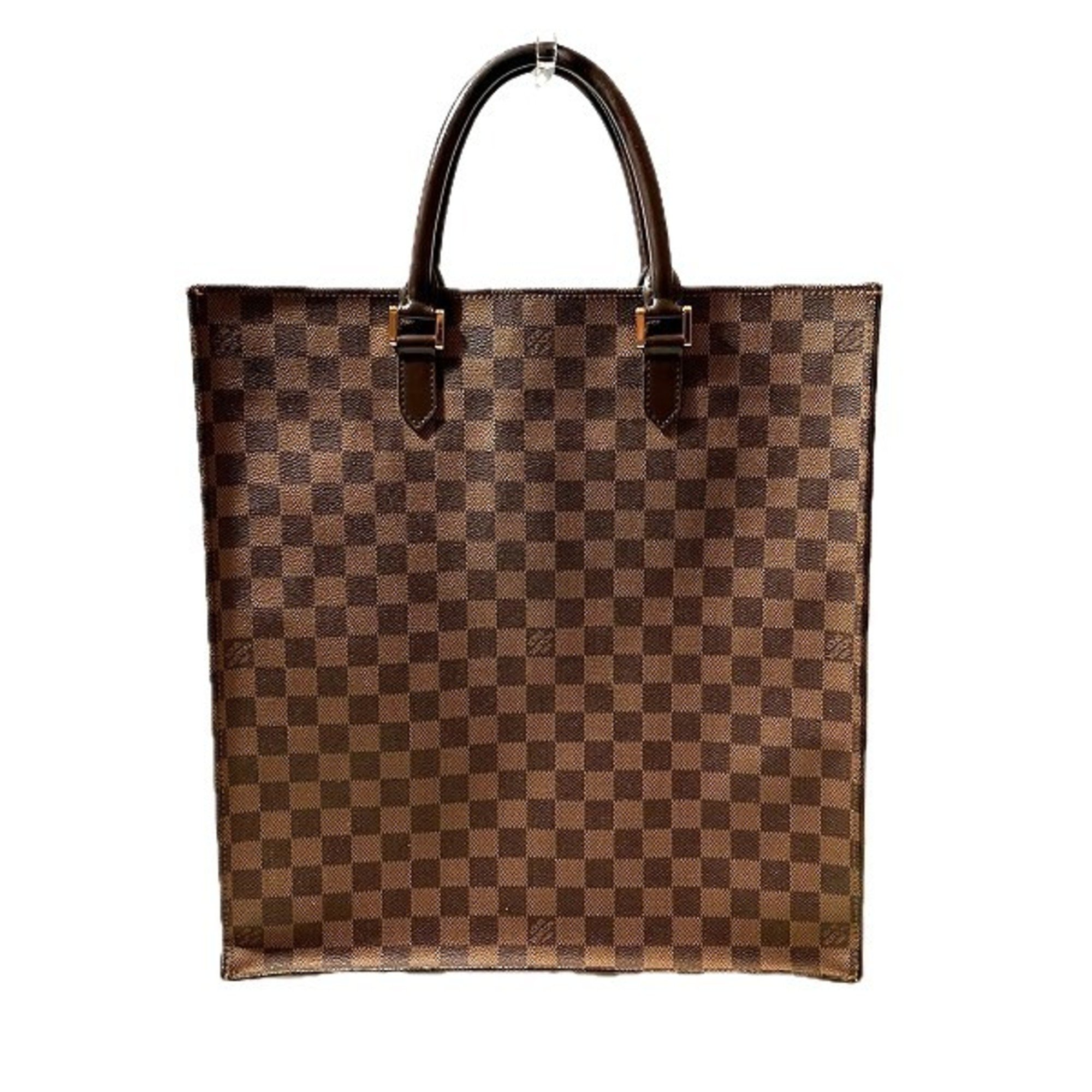 Louis Vuitton Damier Ebene Sac Pla N51140 Bag Tote Men Women