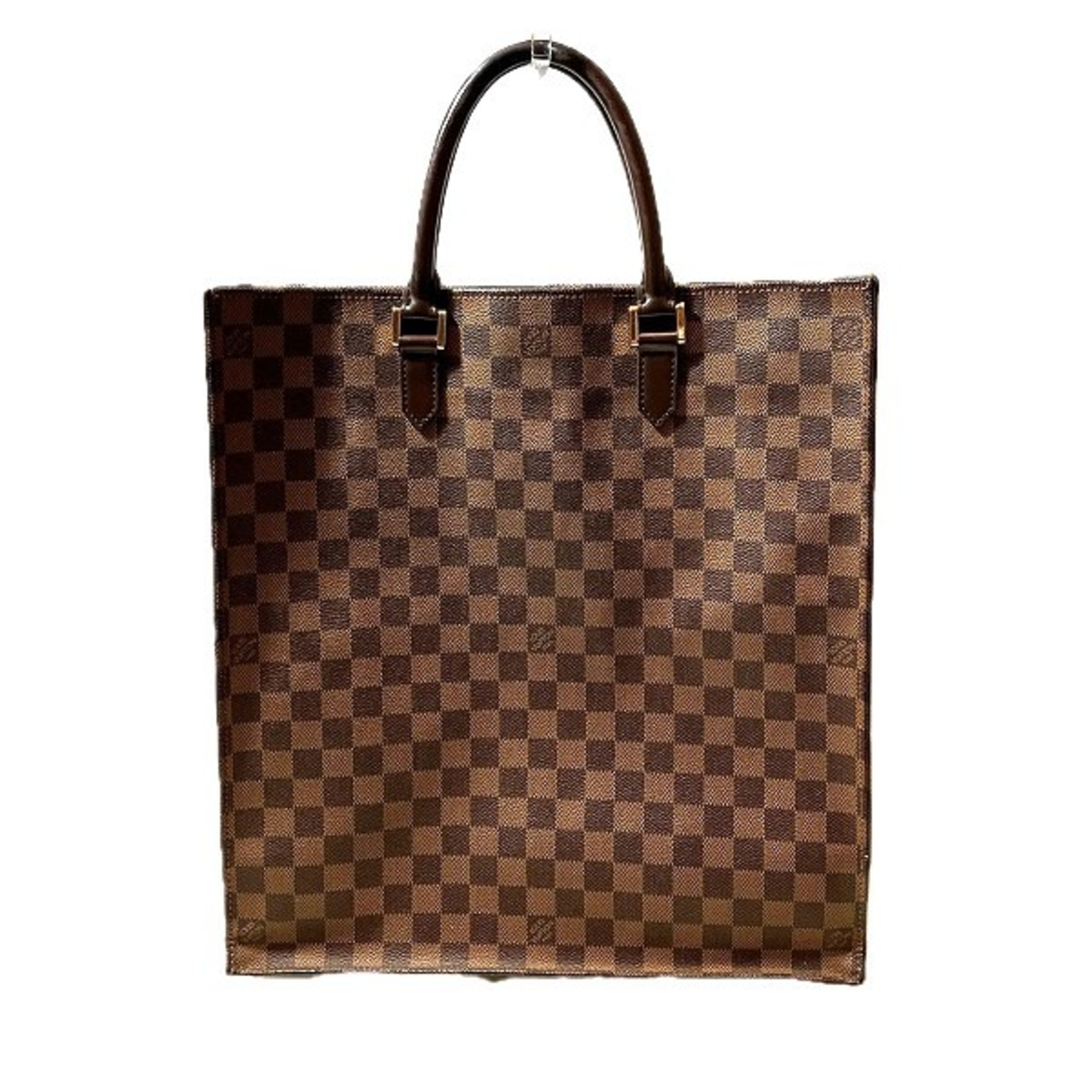 Louis Vuitton Damier Ebene Sac Pla N51140 Bag Tote Men Women