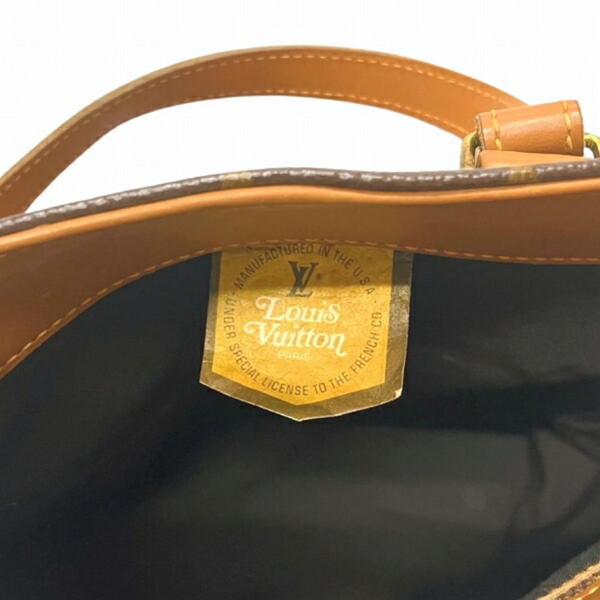 Louis Vuitton Monogram Bucket PM T42238 USA Limited Bag Tote Men's Women's