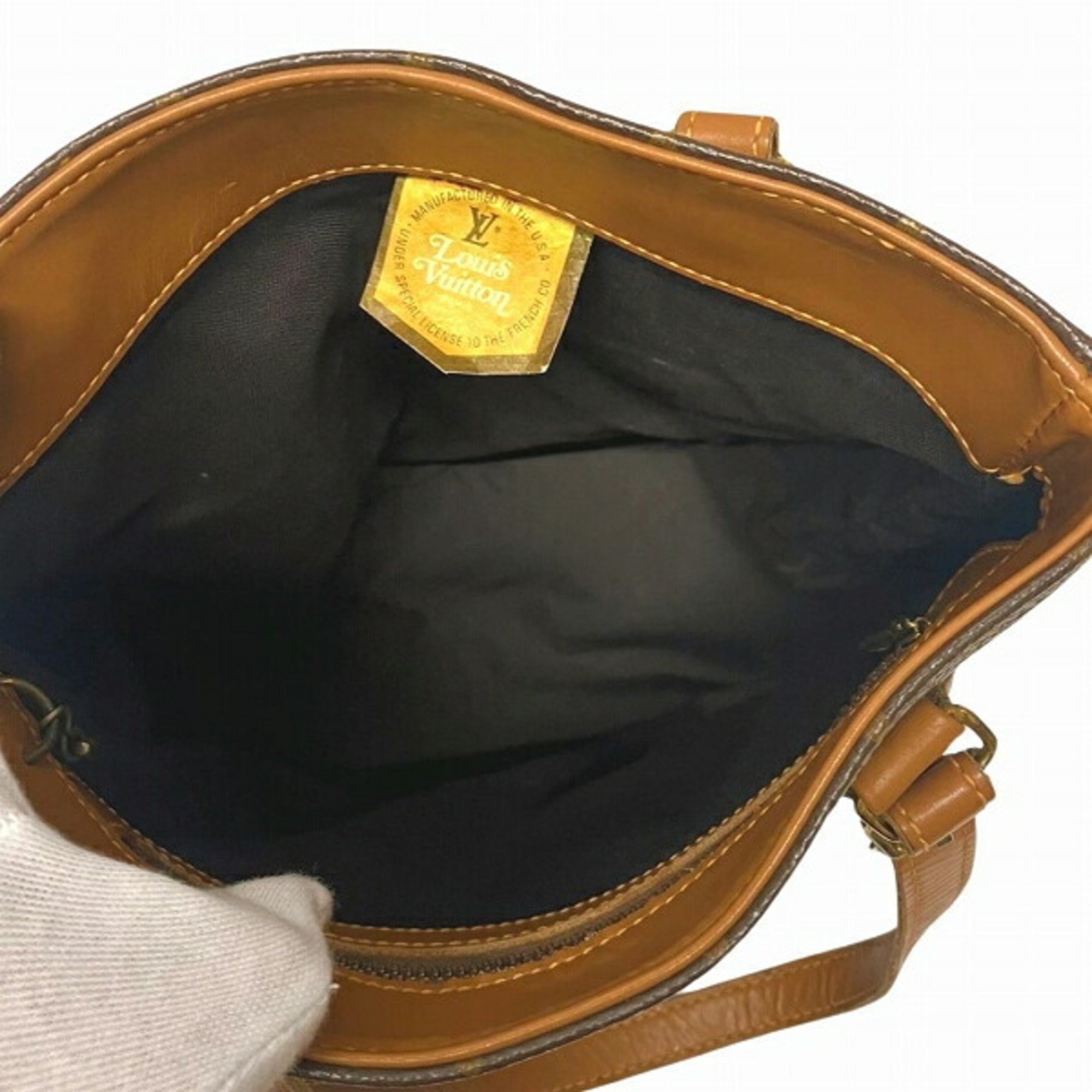 Louis Vuitton Monogram Bucket PM T42238 USA Limited Bag Tote Men's Women's